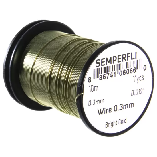 Semperfli Bright Gold Wire