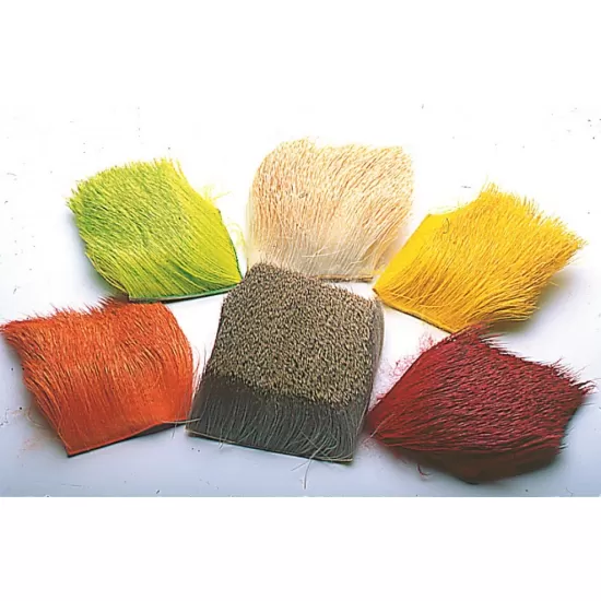 Deer Body Hair Plain Dyed 