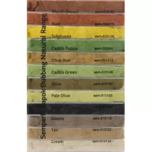 Kapok Dry Fly Dubbing Natural Dispenser