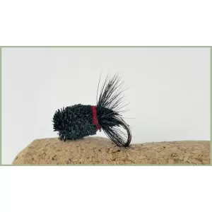 BARBLESS Carp Zig Bug - Black and Red