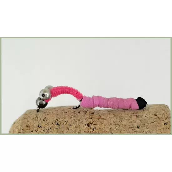 BARBLESS Carp Worm Pink