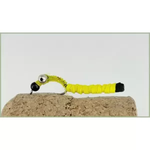 BARBLESS Carp Worm Yellow