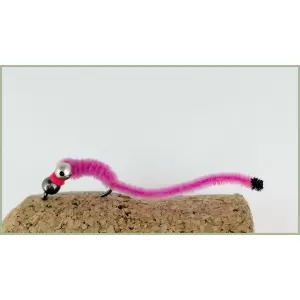 BARBLESS Carp San Juan Worm Pink