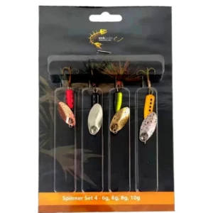 WSB Spinner Set (4) - 6, 8 and 10g 