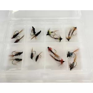 Comp Box - 16 Cruncher and Diawl Bach Flies