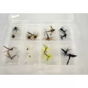 Comp Box - 16 Popular Summer Barbless Dry Flies