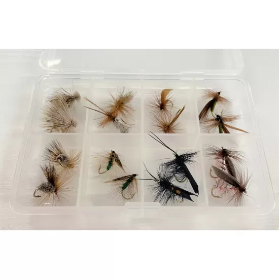 Comp Box - 16 Barbless Sedge Flies