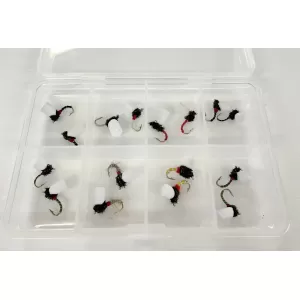 Comp Box - 16 Barbless Suspender Buzzer Flies