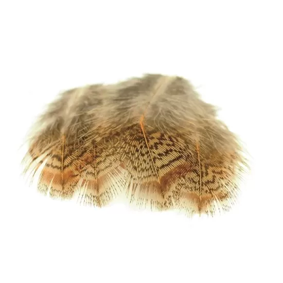 English Partridge Brown Back Hackles -  THREE GRAMS