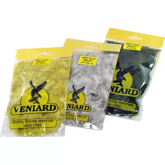 Grey Mallard  Duck Round Breast