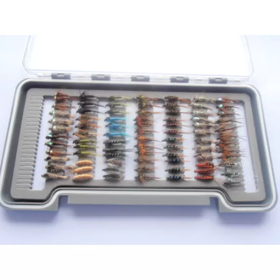 84 River Nymph Flies