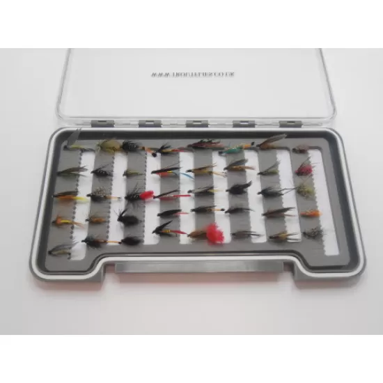 40 Random Wet Flies Boxed Set