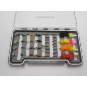 40 Barbless Boxed Summer Flies