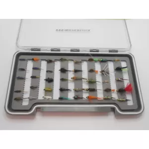 40 Boxed Mixed Nymph, Goldhead and Standard