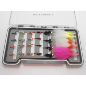 26 Boxed Hothead Nymph, Lure and Buzzer
