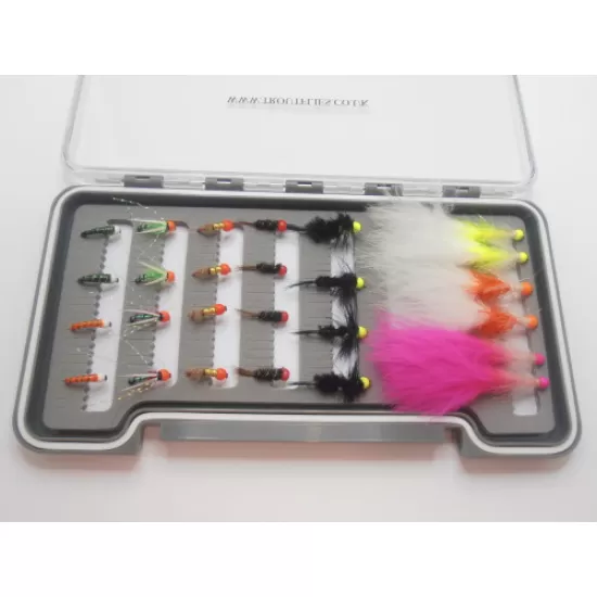 26 Boxed Hothead Nymph, Lure and Buzzer