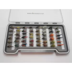 48 Mixed Wet Flies, Named in description