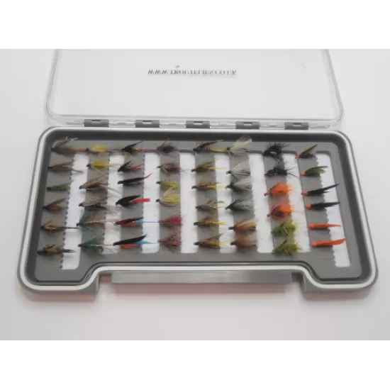 48 Mixed Wet Flies, Named in description