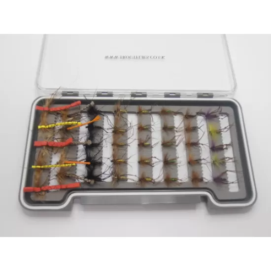 40 Barbless Daddy and Hopper Flies Boxed Set