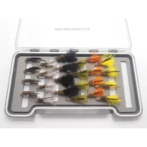 24 Marabou Muddler Flies - Boxed Set