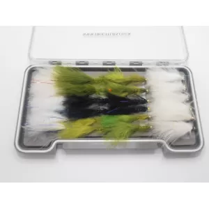 24 Barbless Cats Whiskers / Flash Damsel Boxed - Hotheads & GHs