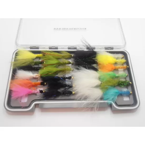 24 Goldhead Lures  - Boxed Set - (Tadpole, Damsel, Cats, Fritz)