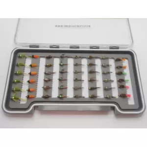 48 Goldhead Small Nymphs - Boxed Set