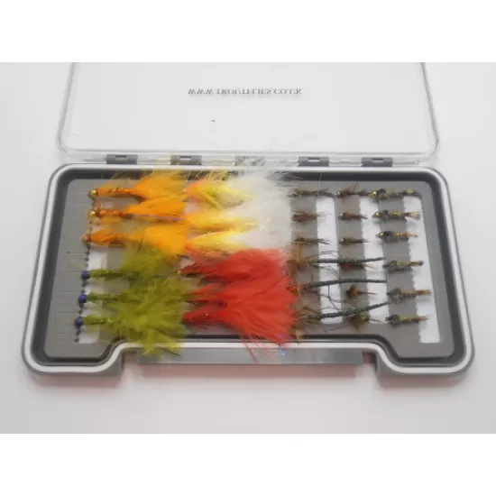 30 Boxed Still Water Flies