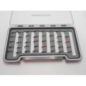 40 Barbless Crisp Packet and Mixed Buzzer  - Boxed Set