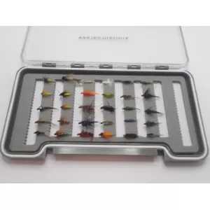 30 Barbless Mixed Nymph (unweighted) - Boxed Set