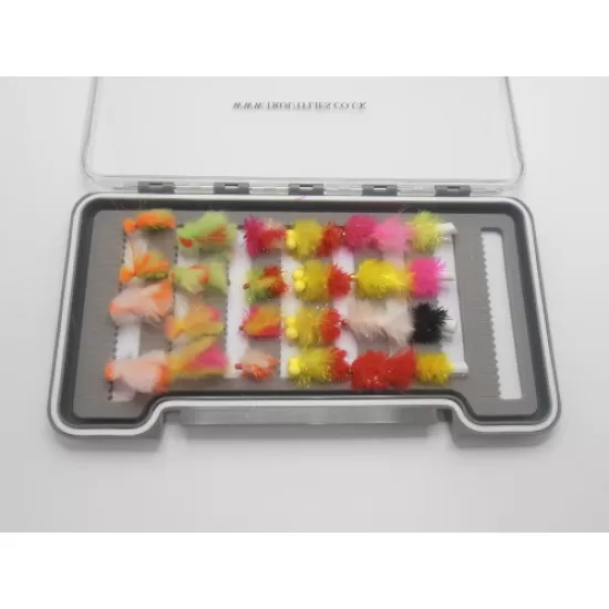 24 Bung and Blob flies  - Boxed Set