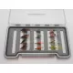 12 Mixed Double Salmon Flies - Boxed Set