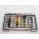 24 Mixed Salmon Flies - Boxed Set
