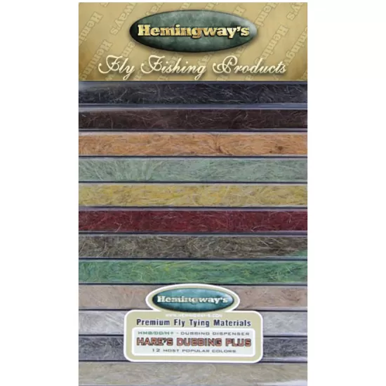 Hemingways Dubbing Dispenser Hares Ear Plus