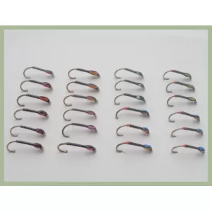 24 Quill Buzzer Flies - Full Colour Range