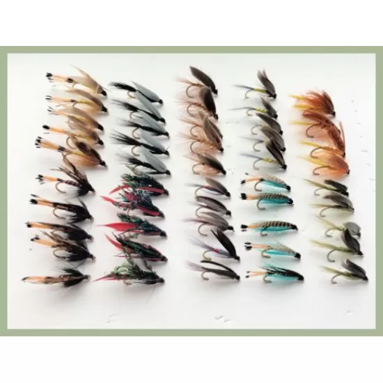 50 Wet Flies -  PERFECT LOCH SET!