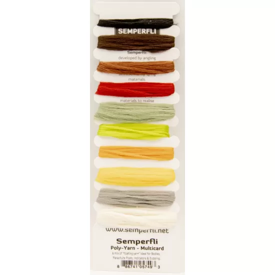 Semperfli Poly-Yarn Multicard
