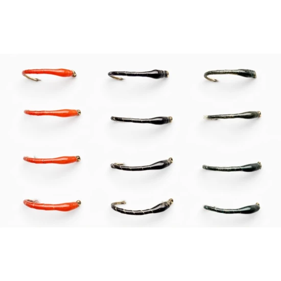 12 Epoxy Buzzer - Orange, Red & Lime ( Breathers)