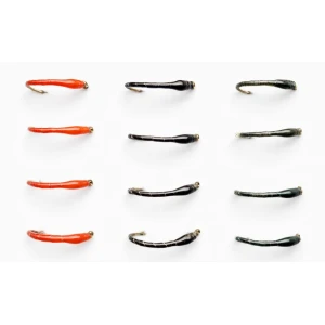 12 Epoxy Buzzer - Brown, Orange & Olive