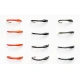 12 Epoxy Buzzer - Brown, Orange & Olive