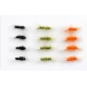 12 Shipman Buzzer - Black, Olive & Orange