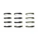 12 BARBLESS Epoxy Buzzer - 6 Patterns