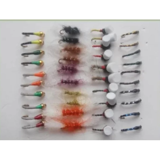 40 Barbless Buzzer - named patterns