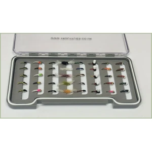 40 Barbless Boxed Buzzers, Various Patterns