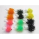 12 Barbless Mixed  Foam Ass Blobs - Full Colour Range