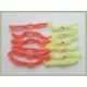 12 Chewing Gum Worm - Orange and Yellow