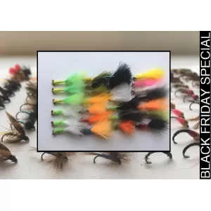 24 Double Bead Eye Lures - Little Devils, Cats Whiskers, Humongous, Dog Nobblers