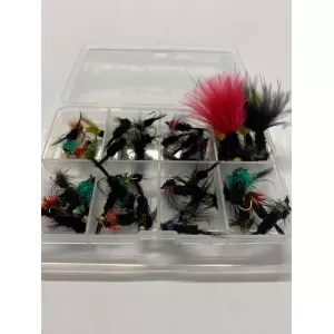 40 Montana Flies - Compartment Pocket Box