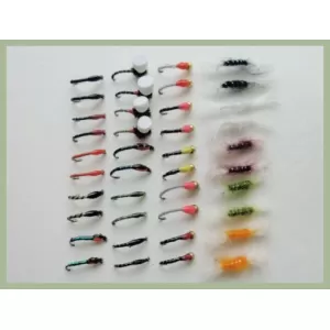 40 BARBLESS Buzzer Fly Pack - Specific Patterns