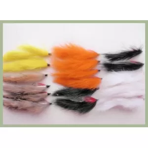 18 Coloured Zonkers, Unweighted, mixed 8/10